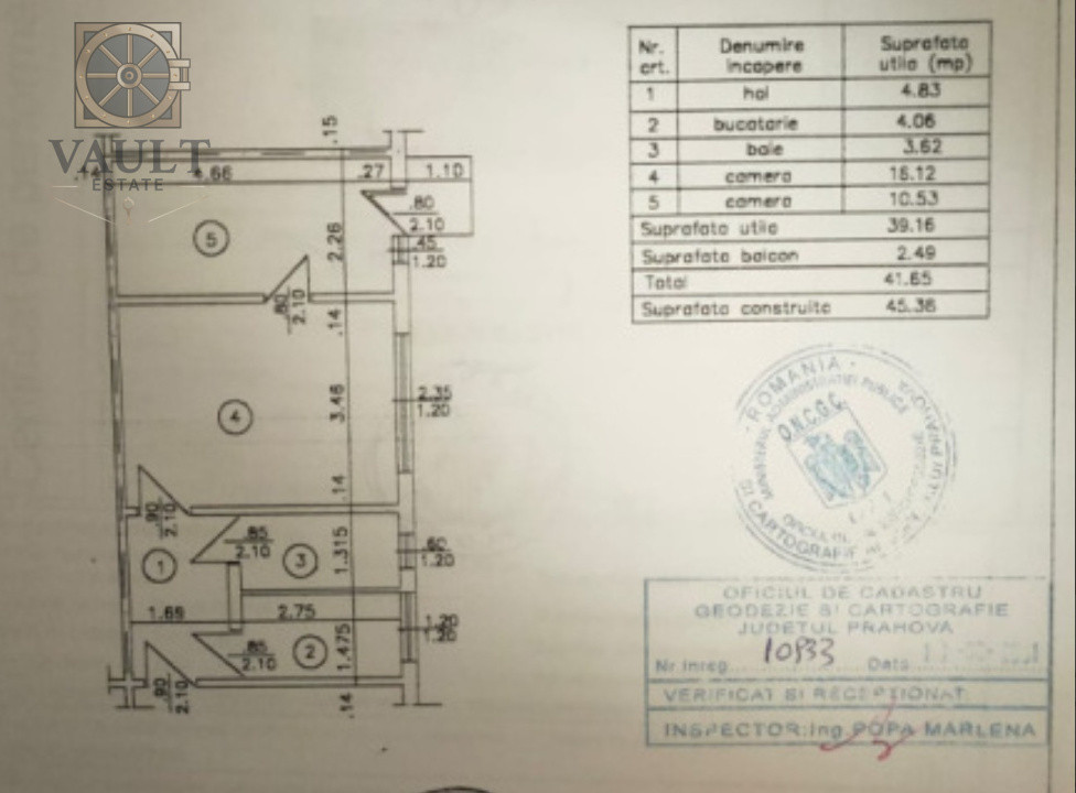 2 camere - renovat complet - zona Vest - Ploiesti