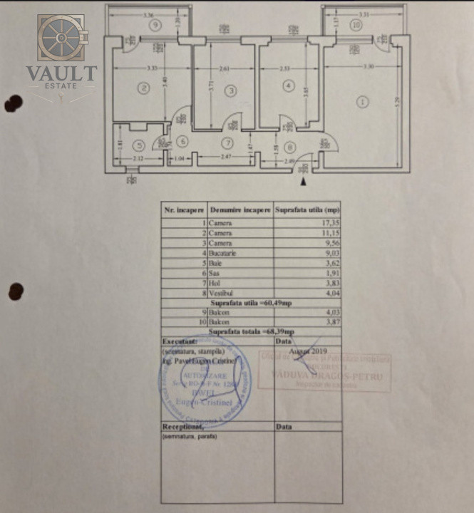 Apartament 3 camere decomandat - Pantelimon 