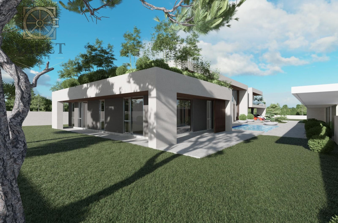 VILA DE LUX IN TUNARI - OTOPENI - 931 MP  - 3500 MP TEREN - PISCINA