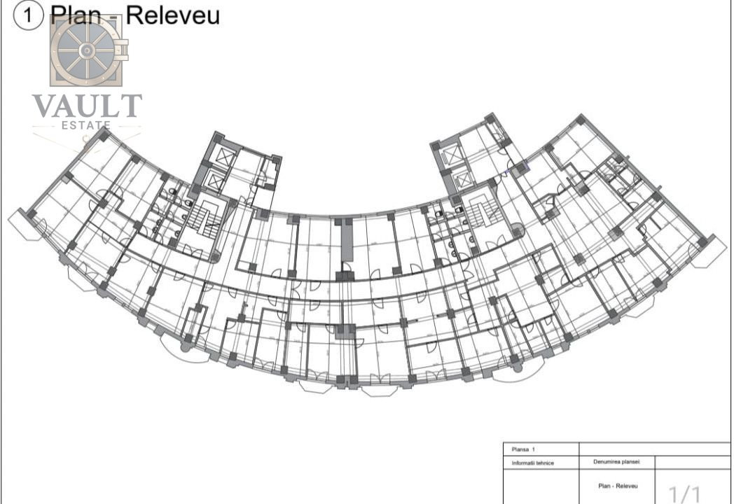 Spatiu De Birouri/Comercial -Piata Unirii Ultracentral- 525 MP