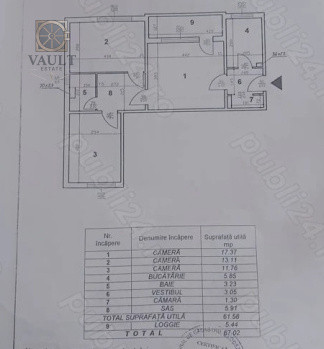 Apartament 3 camere Colentina