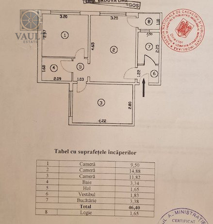 Apartament 3 camere Soseaua Giurgiului