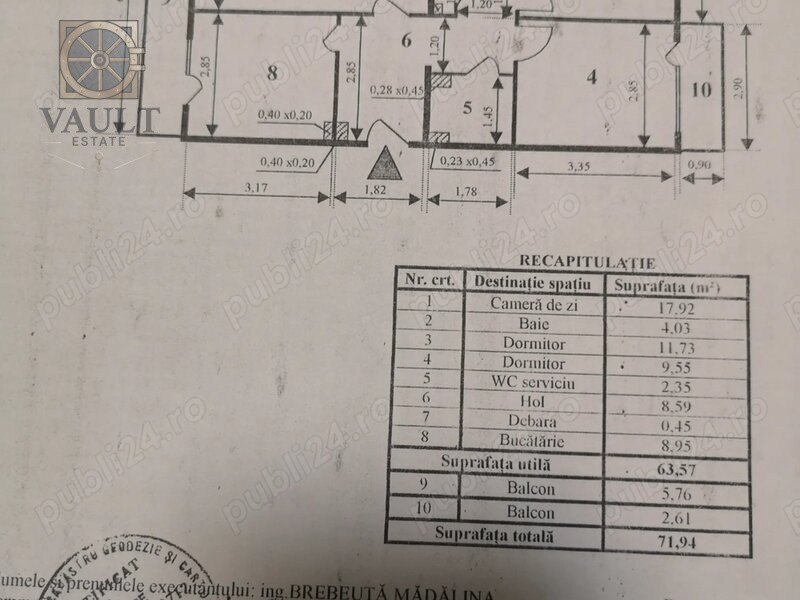 Apartament 3 camere-Arena Nationala-Parc IOR-Centrala Proprie