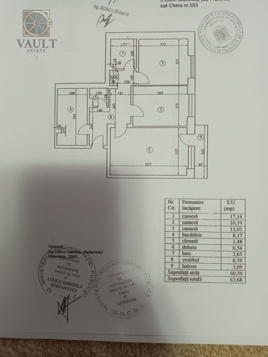 3 camere decomandat - Parc Tineretului