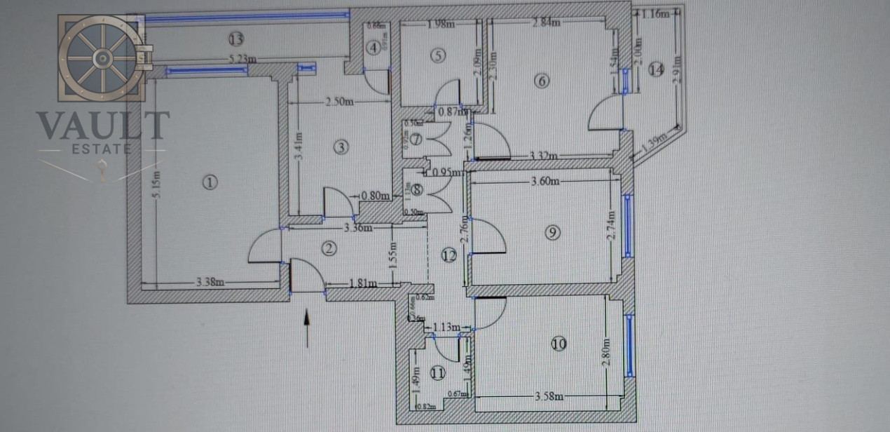 Apartament 4 camere - centrala proprie - Ravova, Dumbrava Noua