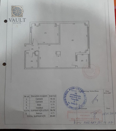 Apartament 2 camere - 84 mp - Calea 13 Septembrie