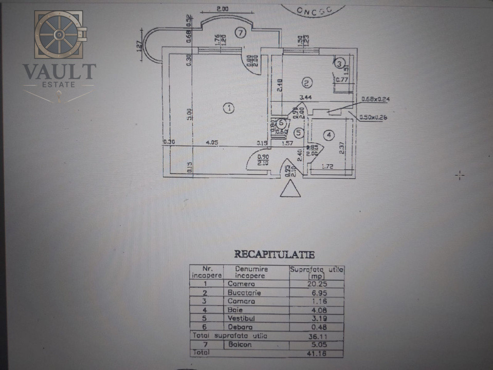 Garsoniera - centrala proprie - Sebastian