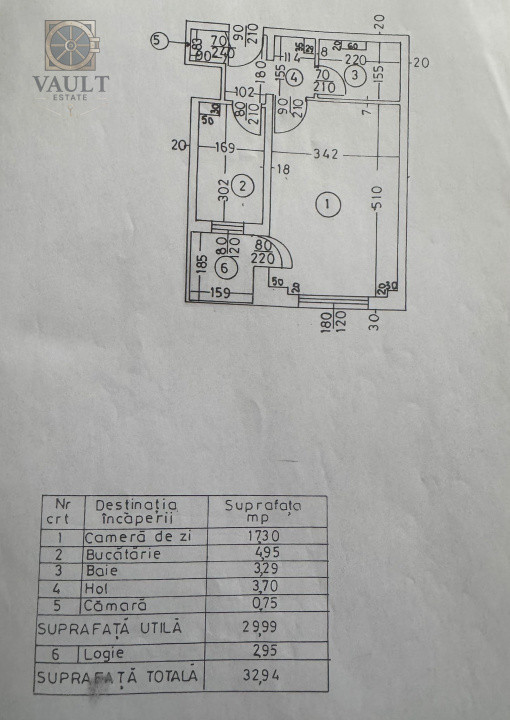 Garsoniera - bloc mixt, reabilitat - Petre Ispirescu