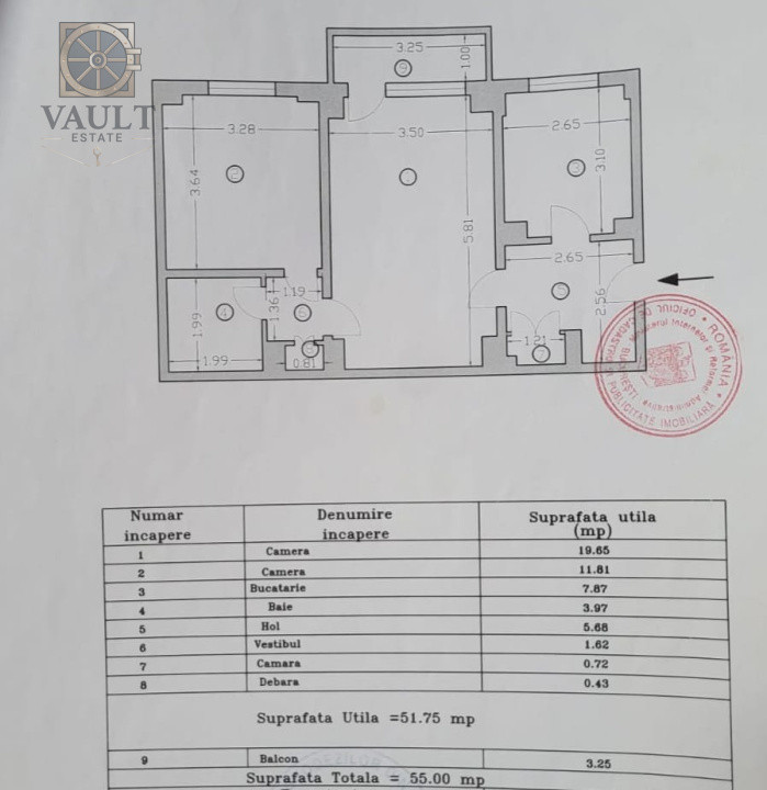 Apartament 2 camere - bloc reabilitat - Trafic Greu