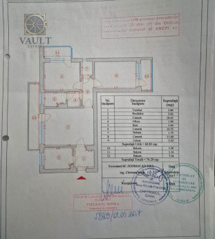 Apartament  3 camere - 3 BALCOANE - zona DRUMUL TABEREI 