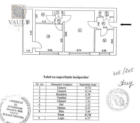 Apartament 2 camere - bloc reabilitat - zona ALEXANDRU OBREGIA 