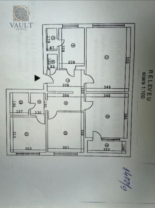 Apartament 4 camere - 8 minute pana la metrou 1 Decembrie 1918 