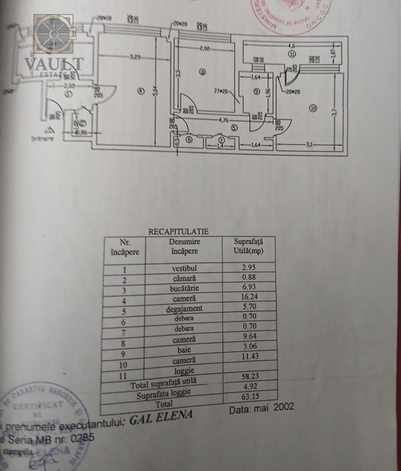 Apartament 3 camere - 5 minute metrou Iancului 