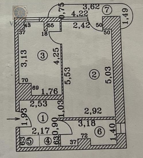 Apartament 2 camere -4 minute de mers pe jos pana la metrou Tineretului 
