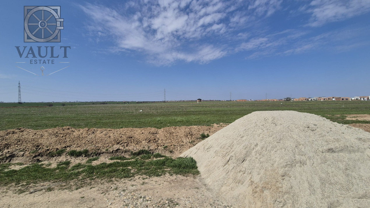 TEREN Intravilan Intre 2 complexe - Utilitati - 9500 MP Berceni/Vidra