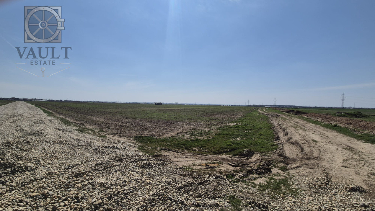 TEREN Intravilan Intre 2 complexe - Utilitati - 9500 MP Berceni/Vidra