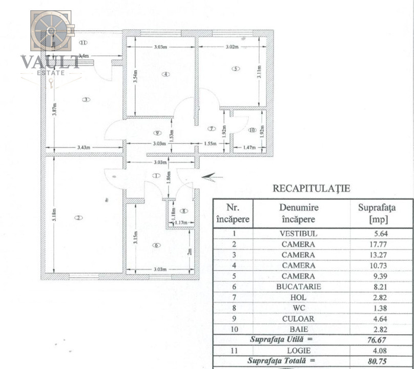 Apartament 4 camere-mobilat/utilat-Drumul Taberei 