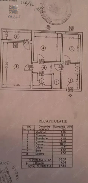 Apartament 2 camere-DECOMANDAT-Turda