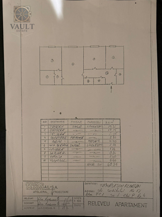 Apartament 3 camere - BLOC ANVELOPAT - zona DRISTOR