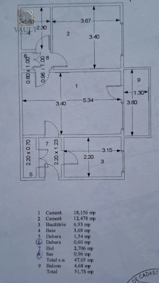 Apartament 2 camere Bulevardul Basarabia