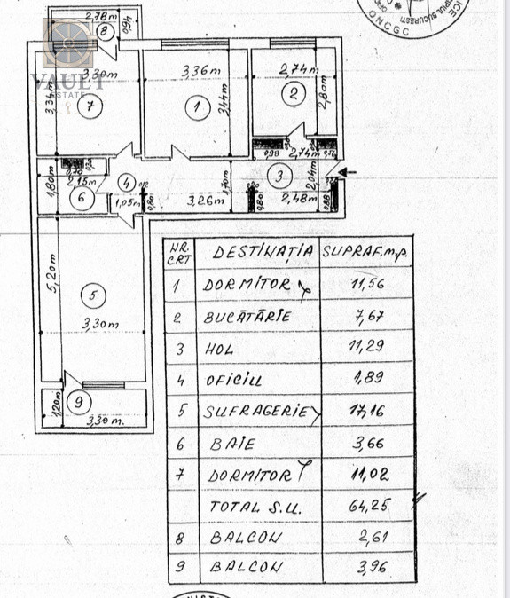 Apartament 3 camere-Renovat integral -Vatra Luminoasa  