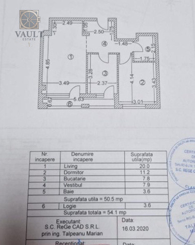 Apartament 2 camere  - zona Theodor Pallady