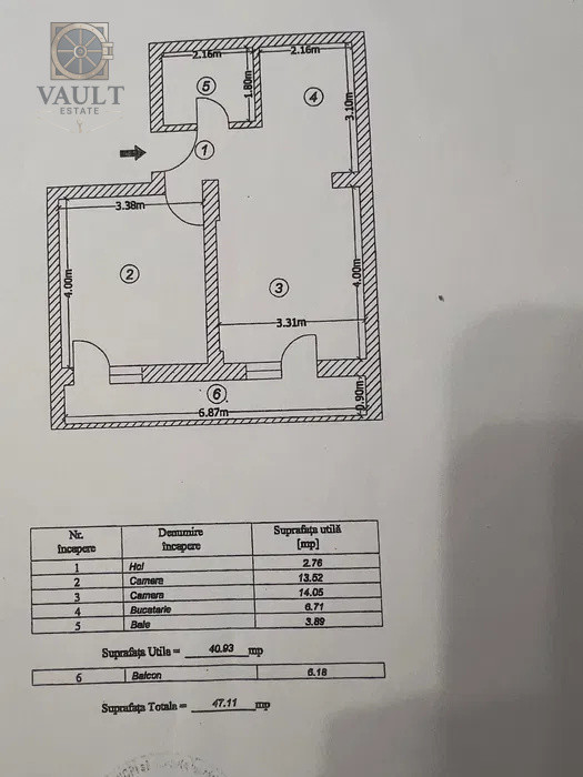 Apartament 2 camere Gorjului