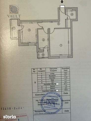 Apartament 2 camere -30 minute  pana la metrou Aparatorii Patriei 