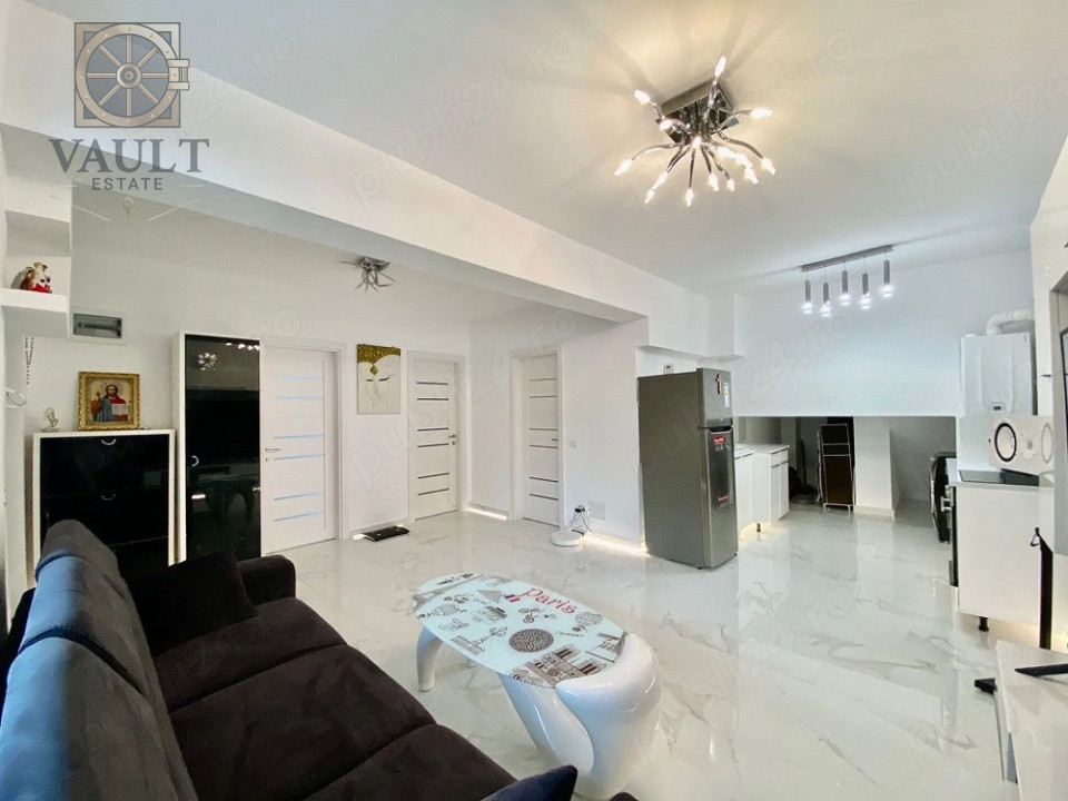 Apartament 2 camere - CURTE 130 MP - zona APARATORII PATREI 