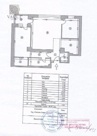 Apartament 3 camere - cu vedere la Padurea Baneasa 