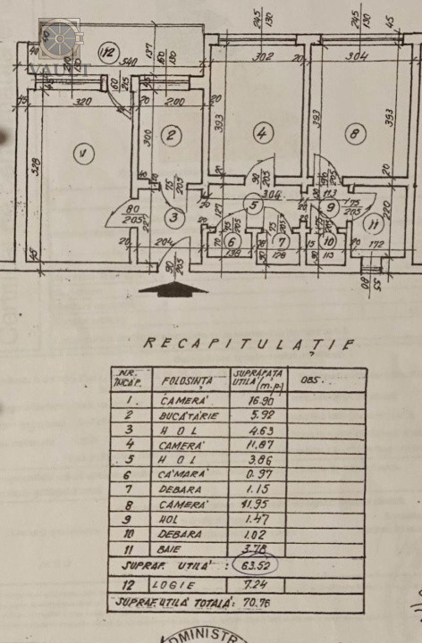 APARTAMENT 3 CAMERE - CENTRALA PROPRIE - METROU GORJULUI