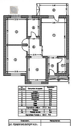 Casa Individuala-Comuna Berceni- Vidra -3 camere-Teren 349mp 