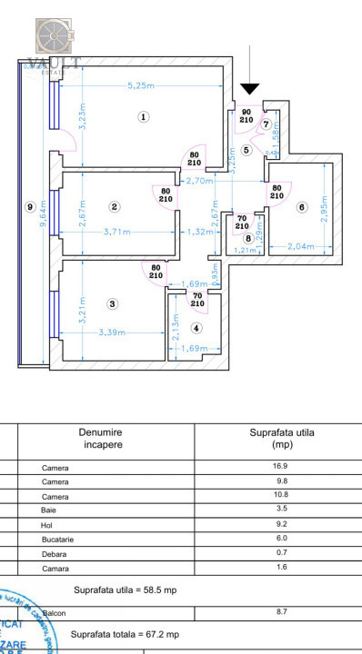 APARTAMENT 3 - ETAJUL 1 - DRUMUL TABEREI - BLD. TIMISOARA
