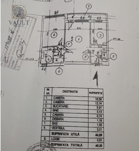 Apartament 2 camere-Straduintei-Obregia