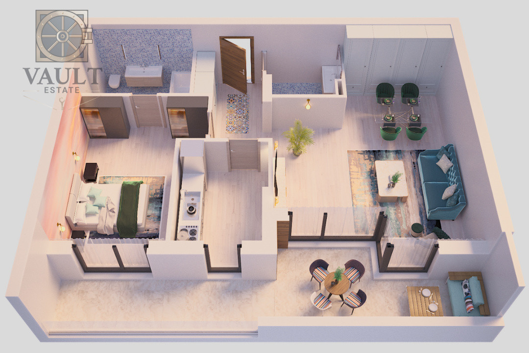 2 CAMERE • 2 BAI • 72 MP • TERASA 18 MP • JANDARMERIEI