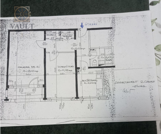 Apartament 2 camere - ETAJ 1 - la 2 minute Metrou Dristor