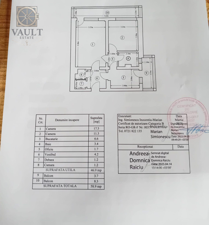 Apartament 2 camere-Titulescu