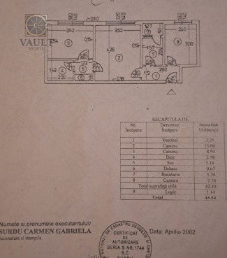 Apartament 3 camere - BLOC ANVELOPAT - zona GIURGIULUI 