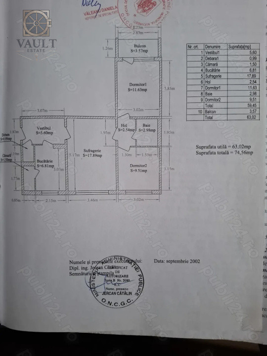 Apartament 3 camere - PARTER INALT - zona RESITA 