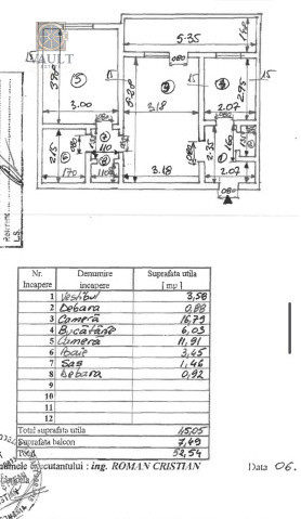 Apartament 2 camere - BALCON 7 MP - zona ALEXANDRUL OBREGIA 