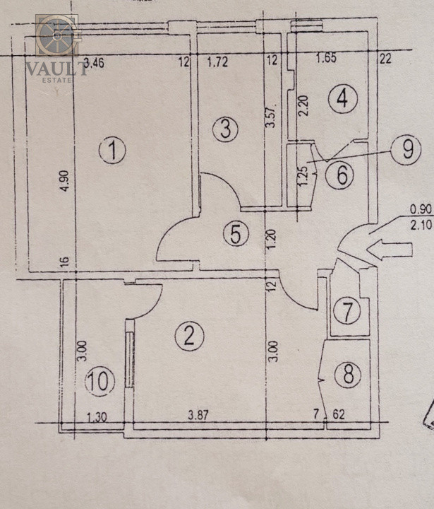 Apartament 2 camere - langa Scoala Gimnaziala Nr.108 