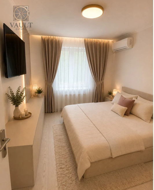 3 camere PREMIUM -parter cu balcon-12min de Metrou  TITAN