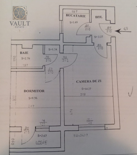 Apartament 2 camere-8 minute pana la metrou Nicolae Grigorescu 