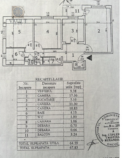 APARTAMENT 3 CAMERE -DECOMANDAT DIN 1984 -7 MIN. METROU DRISTOR