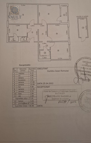 4 CAMERE - DECOMANDAT - BOXA - zona EROII REVOLUTIEI 