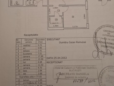 4 CAMERE - DECOMANDAT - BOXA - zona EROII REVOLUTIEI 
