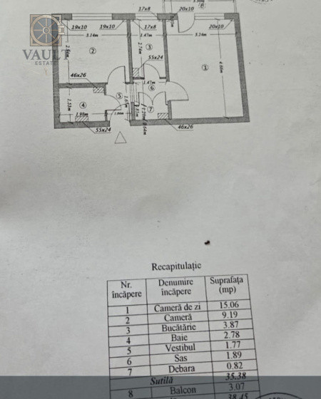 Apartament 2 CAMERE - Bloc Anvelopat -  Pantelimon 