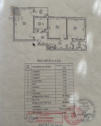 3 Camere-DECOMANDAT-Bloc Anvelopat-Bulevardul Chisinau