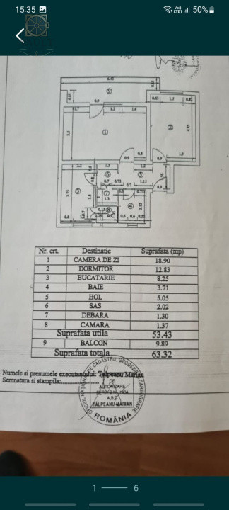 APARTAMENT 2 CAMERE-DECOMANDAT-ETAJ 4/4-RAHOVA-SOSEAUA ALEXANDRIEI 