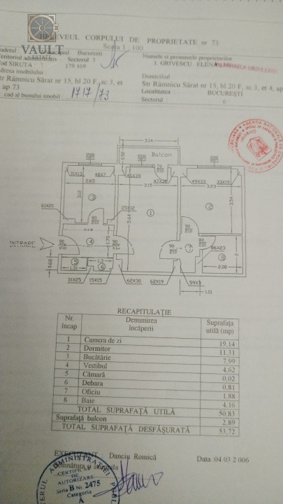2 Camere - Bloc Anvelopat An 1982 - Metrou Dristor 